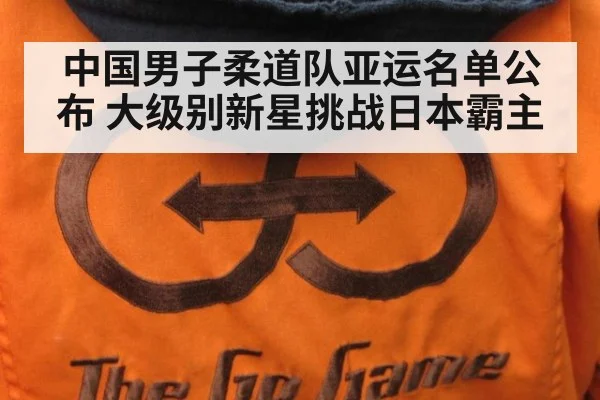 中国男子柔道队亚运名单公布 大级别新星挑战日本霸主